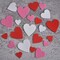 300PCS Foam Heart Stickers – Self-Adhesive EVA Valentine Foam Hearts (Assorted Sizes 0.82–1.81 Inch, 3 Colors Red Pink White) for Valentine’s Day, Mother’s Day, Wedding Decor, Scrapbooking, Gift Wrapping & DIY Crafts